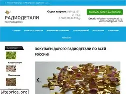 Sites similar to nn-radiodetali.ru