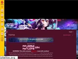 Sites similar to no-game-no-life.wikia.com