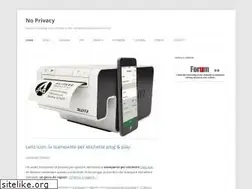 Sites similar to no-privacy.it
