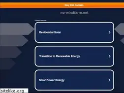 Sites similar to no-windfarm.net