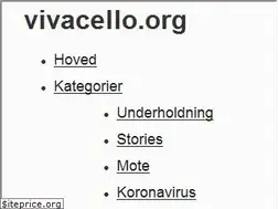 Sites similar to no.vivacello.org