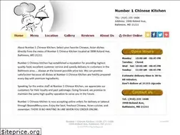 Sites similar to no1chinesekitchen.com