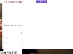 Sites similar to no1marry.com