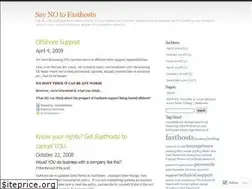 Sites similar to no2fasthosts.wordpress.com