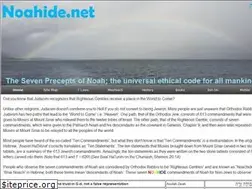 Sites similar to noachide.org.uk