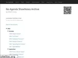 Sites similar to noagendanotes.com