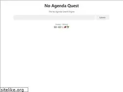 Sites similar to noagendaquest.com