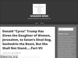 Sites similar to noahidenews.com