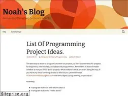 Sites similar to noahs-blog.net