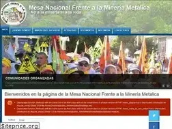 Sites similar to noalamineria.org.sv