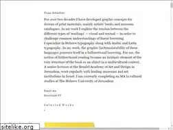 Sites similar to noamschechter.com