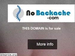 Sites similar to nobackache.com