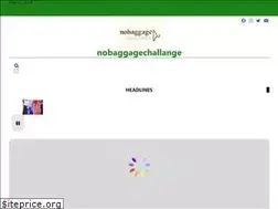 Sites similar to nobaggagechallenge.com