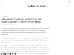 Sites similar to nobasisinreality.com