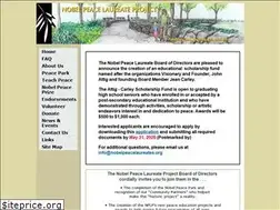 Sites similar to nobelpeacelaureates.org