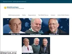Sites similar to nobelprizemedicine.org