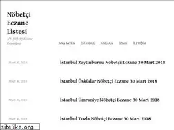 Sites similar to nobetcieczanelistesi.com