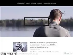 Sites similar to nobleandblue.wordpress.com