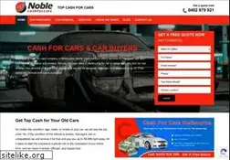 Sites similar to noblecashforcars.com.au