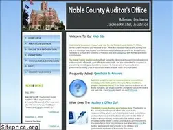 Sites similar to noblecountyauditor.com