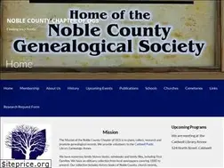 Sites similar to noblecountyogs.org