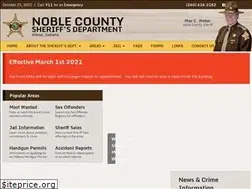 Sites similar to noblecountysheriff.org