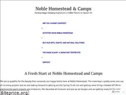 Sites similar to noblehomestead.com