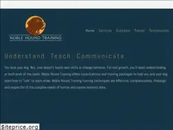 Sites similar to noblehoundtraining.com