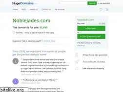 Sites similar to noblejades.com
