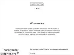 Sites similar to nobleneon.com
