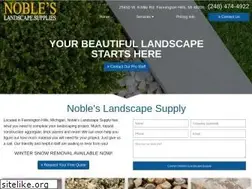 Sites similar to nobleslandscapesupply.com