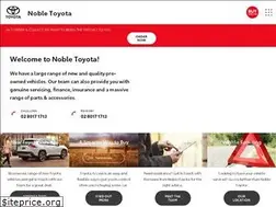 Sites similar to nobletoyota.com.au