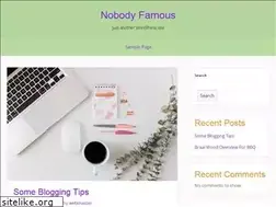 Sites similar to nobodyfamous.co.za