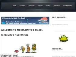 Sites similar to nobraintoosmall.co.nz