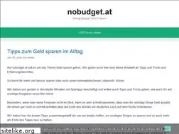 Sites similar to nobudget.at