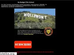 Sites similar to nobudgetfilmschool.com