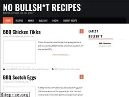 Sites similar to nobullshitrecipes.com