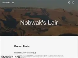 Sites similar to nobwak.github.io