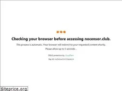 Sites similar to nocensor.club