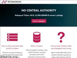 Sites similar to nocentralauthority.com
