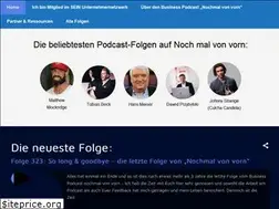 Sites similar to nochmalvonvorn.com
