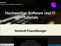 Sites similar to nocksoft.de
