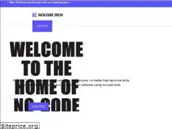 Sites similar to nocode.tech