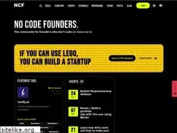 Sites similar to nocodefounders.com