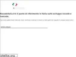 Sites similar to nocodeitalia.it