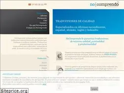 Sites similar to nocomprendo.es