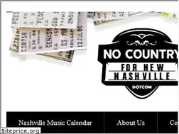 Sites similar to nocountryfornewnashville.com