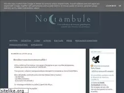 Sites similar to noctambule-soleil.blogspot.com