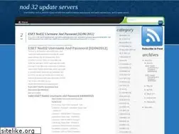 Sites similar to nod32updateservers.blogspot.com