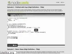 Sites similar to nodecasts.org